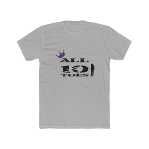 Abe 10 toes Men's Cotton Crew Tee