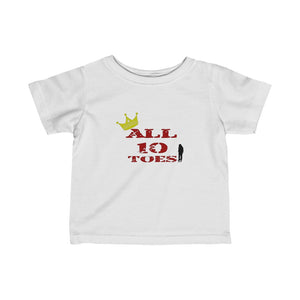 Abe 10 toes Infant Fine Jersey Tee