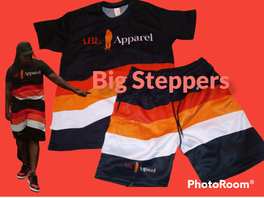 Abe Breeze Big Steppers Short Set