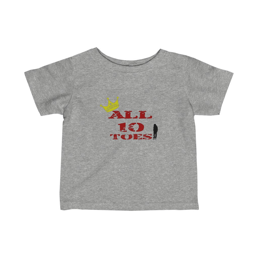 Abe 10 toes Infant Fine Jersey Tee